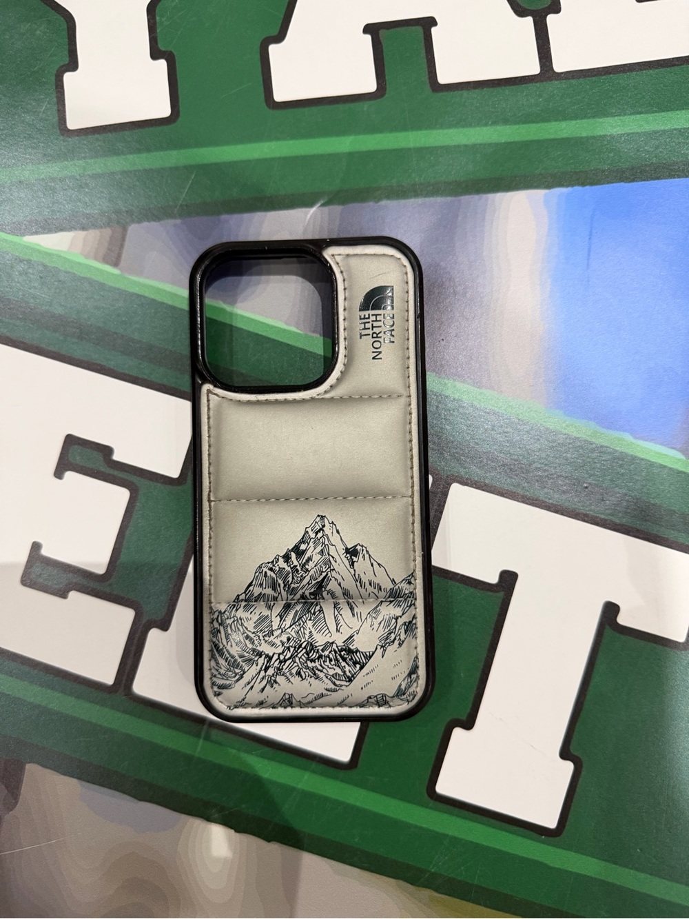 The North Face Silver Mountain Sketch Phone Case